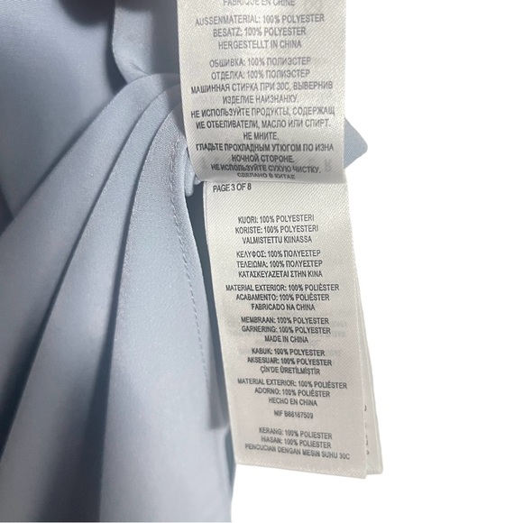 Ted Baker  Laurez Lace Trim Midi Woven Slip Dress. US size 4. - Picture 6 of 11